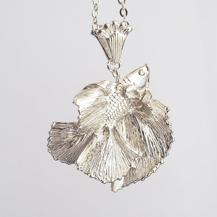 [Choose from 2 colors] marship handmade accessories full moon beta pendant silver 925 [MS-PD-15]