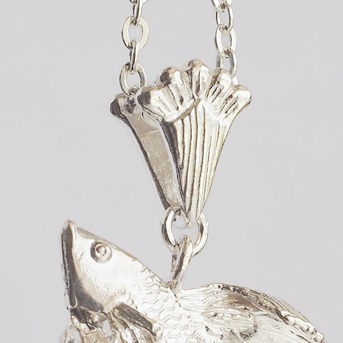 [Choose from 2 colors] marship handmade accessories full moon beta pendant silver 925 [MS-PD-15]