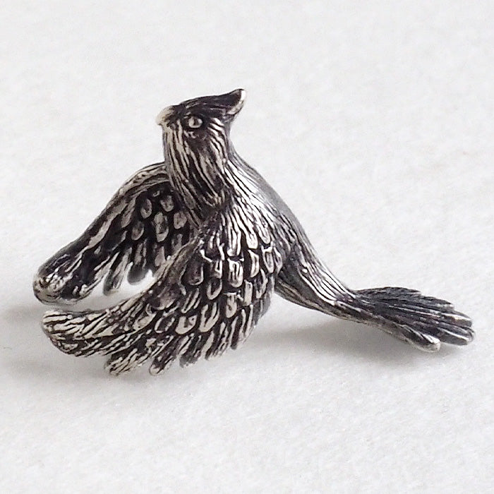 [2 colors] Marship handmade accessories Cockatiel ear cuff Silver [MS-PE-7] Accessory artist Satoshi Ito Handmade accessories with bird and animal motifs