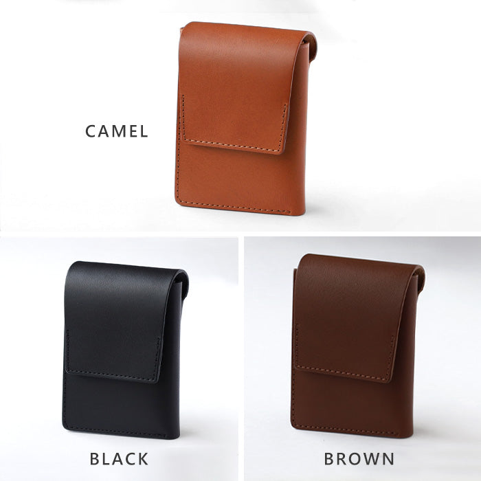 【3色】TSUKIKUSA (ツキクサ) コンパクト三つ折り財布 (小銭入れあり) 姫路レザー メンズ レディース [MW-8] 豊田観自 革作家 ハンドメイド ブランド