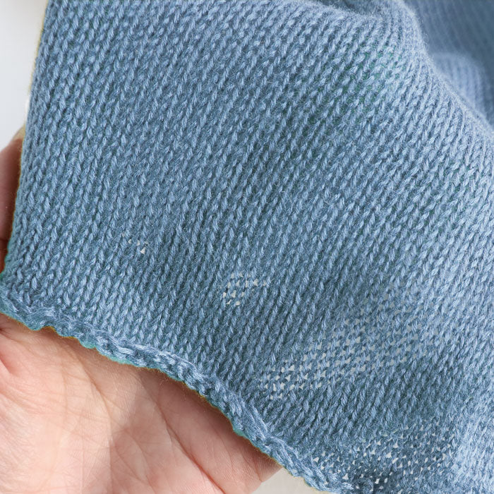 Hasegawa Shoten Silk Neck Warmer Two-tone Color Women's [NE0664A] Snood Neck Cover 