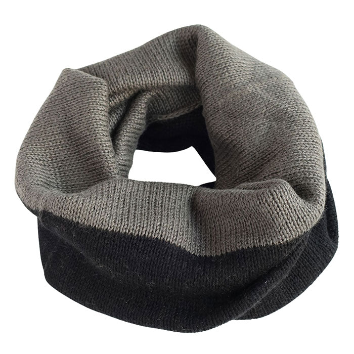 Hasegawa Shoten Silk Neck Warmer Two-tone Color Women's [NE0664A] Snood Neck Cover 