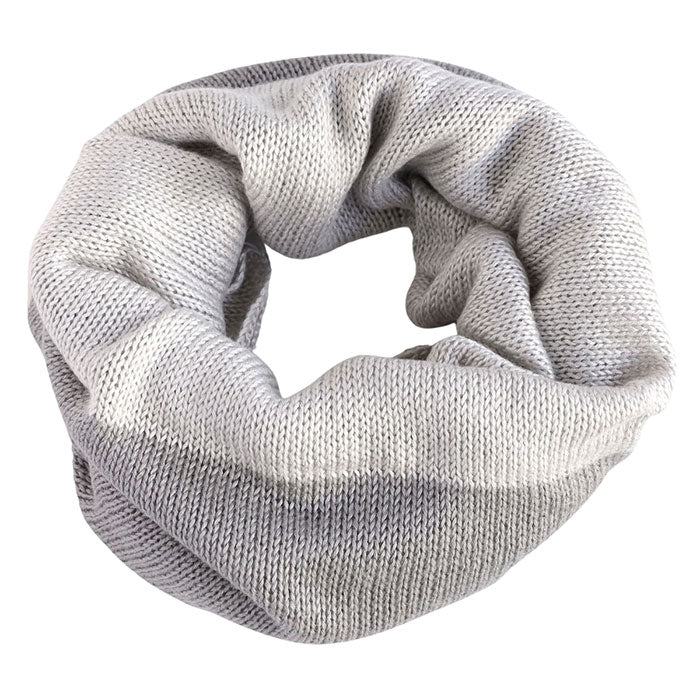 Hasegawa Shoten Silk Neck Warmer Two-tone Color Women's [NE0664A] Snood Neck Cover 