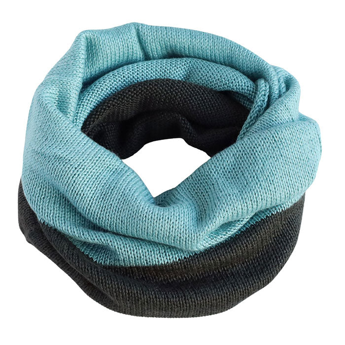 Hasegawa Shoten Silk Neck Warmer Two-tone Color Women's [NE0664A] Snood Neck Cover 