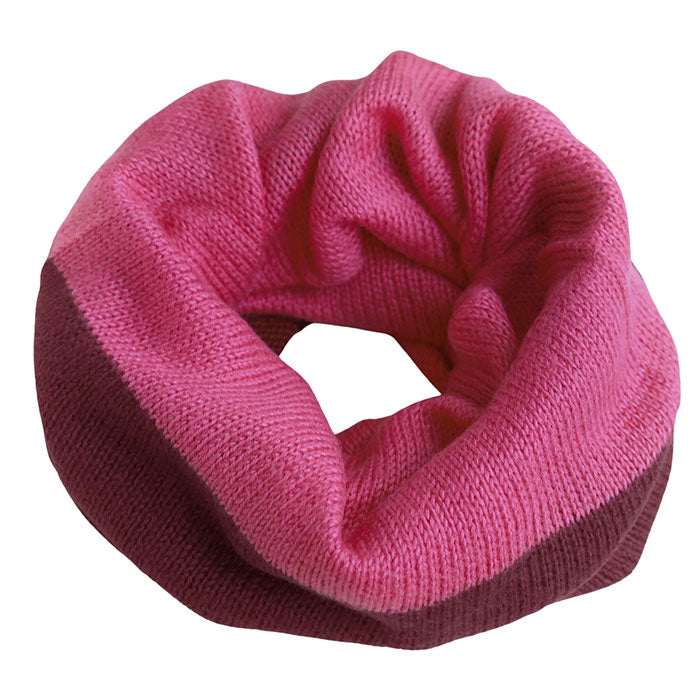 Hasegawa Shoten Silk Neck Warmer Two-tone Color Women's [NE0664A] Snood Neck Cover 