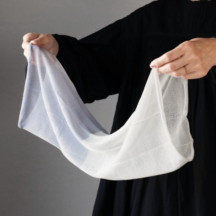 Hasegawa Silk Neck Cover, Two-Tone Color, Women's [NE0820], Hasegawa Shoten, Ichinomiya City, Aichi Prefecture, Silk Brand Neck Warmer/Snood 