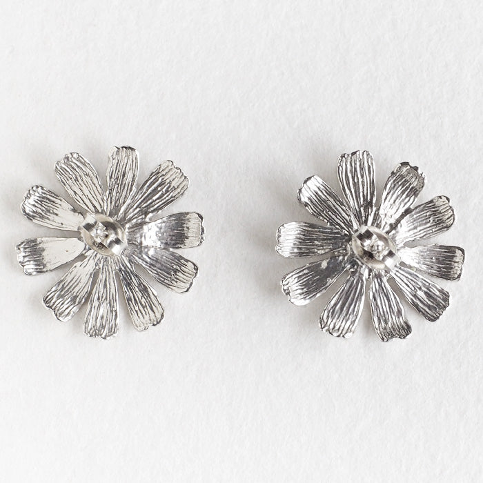 sasakihitomi（ササキヒトミ） マーガレットピアス シルバー925 2個セット レディース [No-010] 佐々木ひとみ アクセサリー作家 ハンドメイド ブランド
