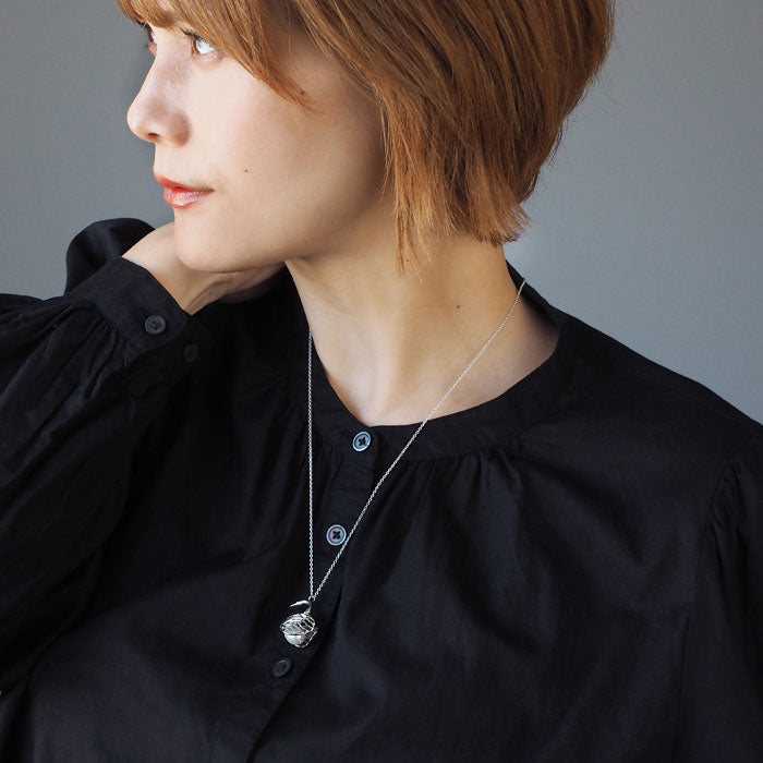 sasakihitomi（ササキヒトミ） スワンのネックレス シルバー925 チェーンタイプ [No-078-CH] 佐々木ひとみ アクセサリー作家 ハンドメイド ブランド