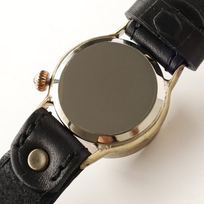 Watanabe Studio Handmade Watch "Spiral Index" Men's Brass Quartz [NW-409] Watchmaker Masaaki Watanabe Handmade Watch Handmade Watch