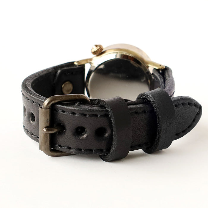 Watanabe Studio Handmade Watch "Spiral Index" Men's Brass Quartz [NW-409] Watchmaker Masaaki Watanabe Handmade Watch Handmade Watch