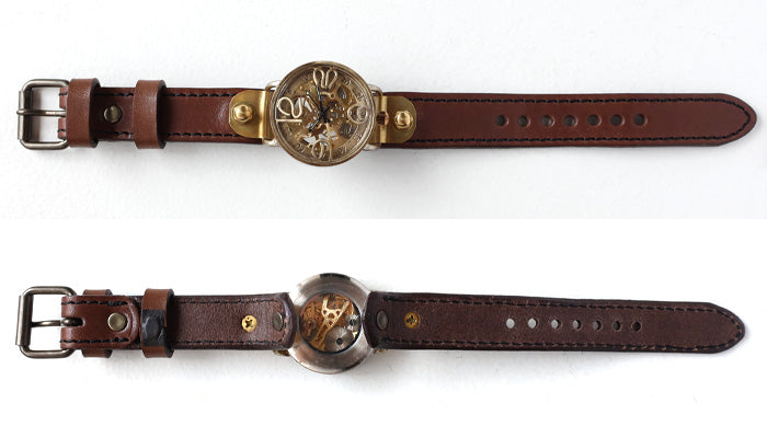 渡辺工房 手作り腕時計 “AMENBO-HW” 手巻き式 35mm [NW-BHW-161] 時計作家 渡辺正明 ハンドメイド ウォッチ 手作り時計