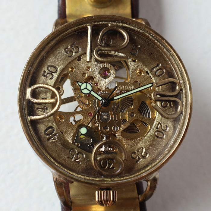 Watanabe Studio Handmade Watch "AMENBO MEGA-HW" Hand-wound 40mm [NW-BHW-162] Watchmaker Masaaki Watanabe Handmade Watch Handmade Watch 