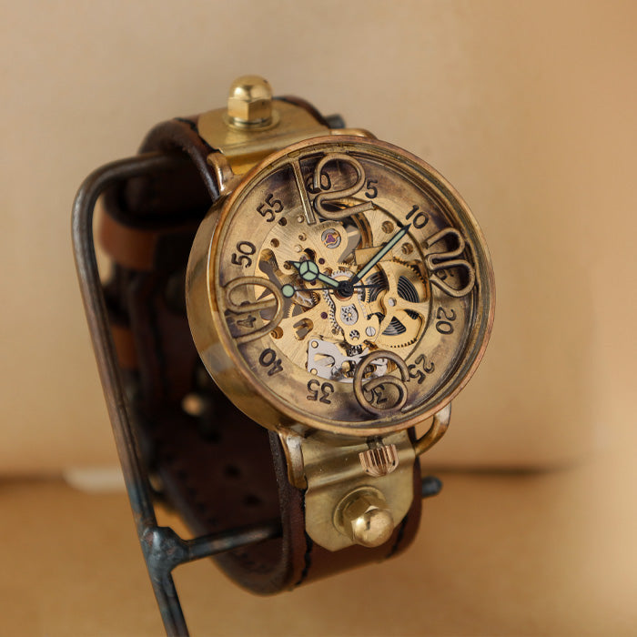 Watanabe Studio Handmade Watch "AMENBO MEGA-HW" Hand-wound 40mm [NW-BHW-162] Watchmaker Masaaki Watanabe Handmade Watch Handmade Watch 