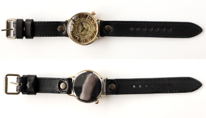 渡辺工房 手作り腕時計 “Spiral Index” メガブラス クォーツ [NW-JUM-197] 時計作家 渡辺正明 ハンドメイド ウォッチ 手作り時計