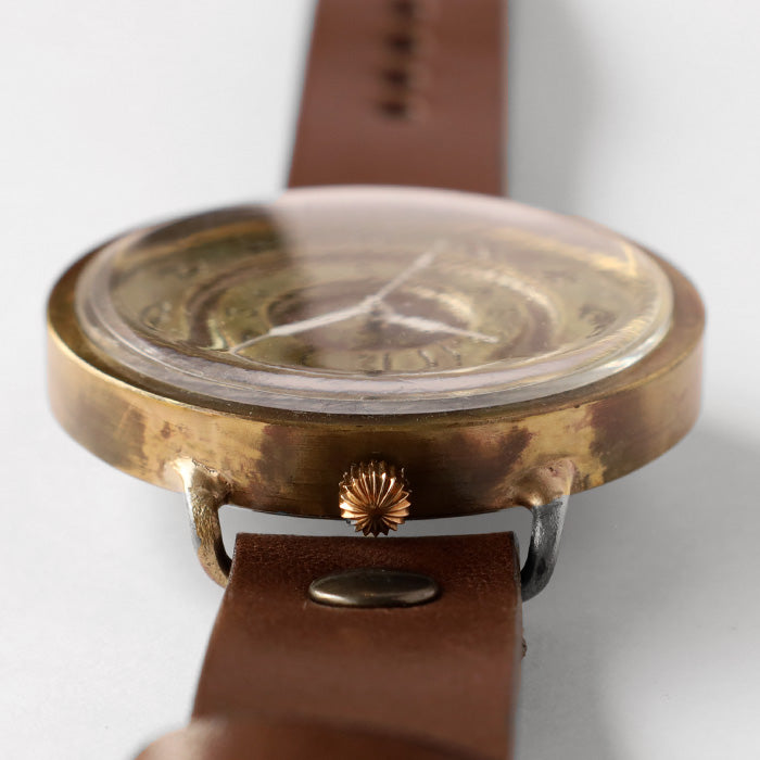 渡辺工房 手作り腕時計 “GIGATIME2-B” 50mm クォーツ  [NW-JUM-200] 渡辺正明 時計作家