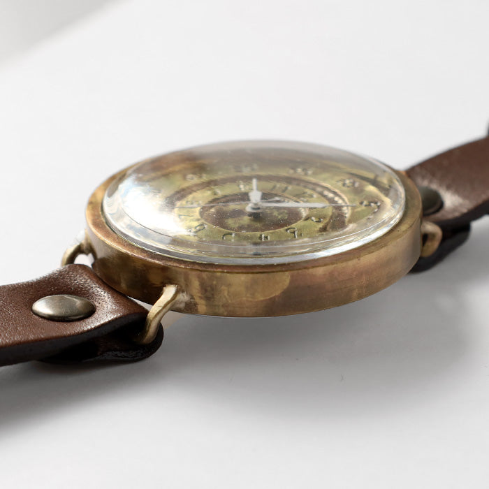 渡辺工房 手作り腕時計 “GIGATIME2-B” 50mm クォーツ  [NW-JUM-200] 渡辺正明 時計作家