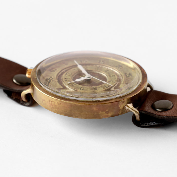 渡辺工房 手作り腕時計 “GIGATIME2-B” 50mm クォーツ  [NW-JUM-200] 渡辺正明 時計作家