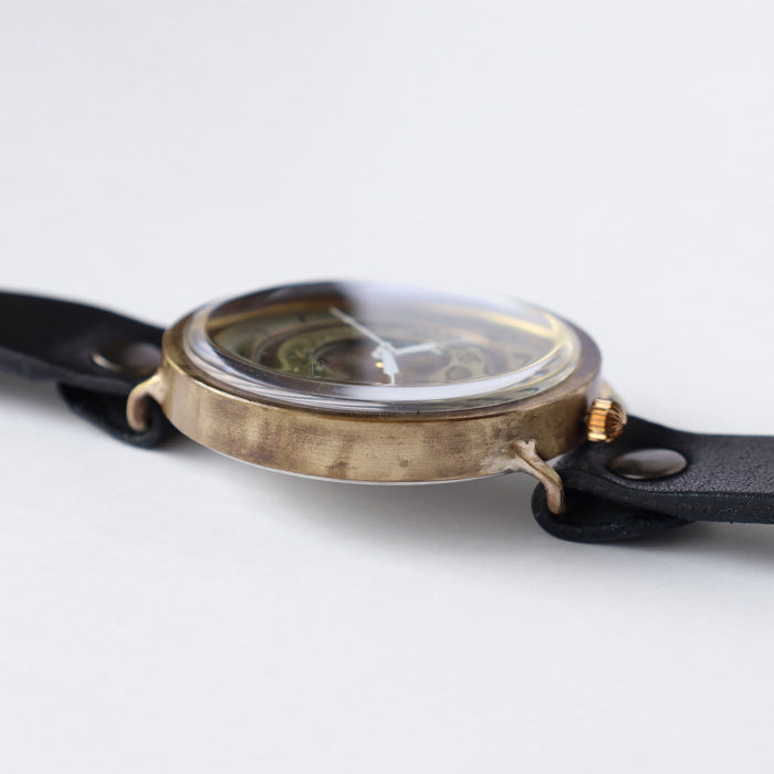 渡辺工房 手作り腕時計 “GIGATIME3-B” 50mm クォーツ [NW-JUM-201] 渡辺正明 時計作家