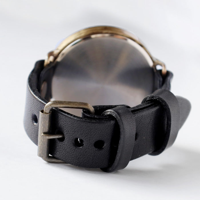 渡辺工房 手作り腕時計 “GIGATIME3-B” 50mm クォーツ [NW-JUM-201] 渡辺正明 時計作家