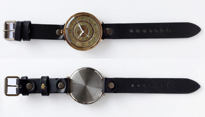 渡辺工房 手作り腕時計 “GIGATIME3-B” 50mm クォーツ [NW-JUM-201] 渡辺正明 時計作家