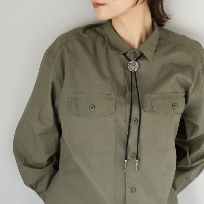 渡辺工房 手作り アクセサリー 自動巻き ムーブメント ループタイ [NW-NC-02] メンズ レディース ボロタイ アクセサリー