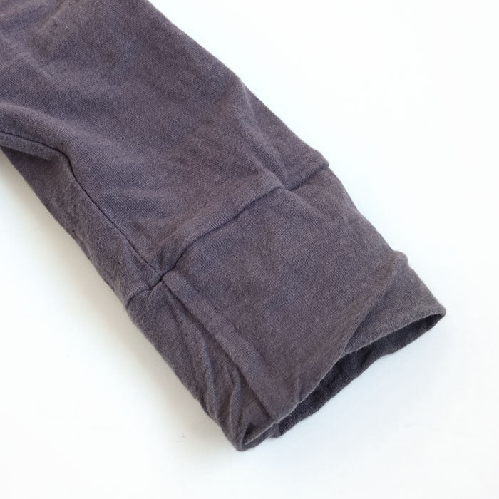 【12色】手染メ屋 天然染め 吊り編み天竺 オーガニックコットン タートルネックTシャツ 長袖 レディース[OL-02]