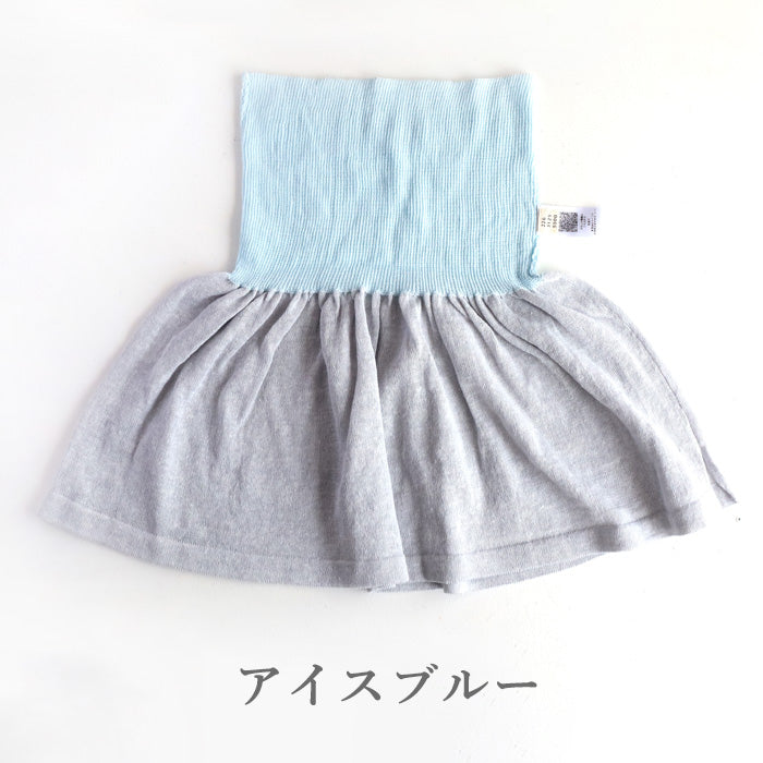 226 (Tsutsumu) Wraps around the tummy, looks like layered clothing, shows off belly warmer, cotton linen, flared type [ON-02-23001-00] Women's, Gosen City, Niigata Prefecture, Gosen Knit, brand 