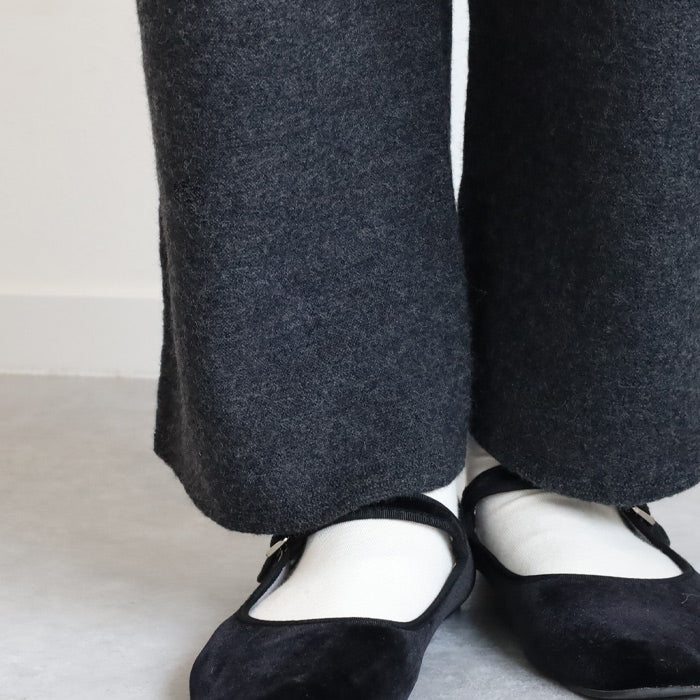 226 (Tsutsumu) Wraps around your tummy, stretchy knitted pants with belly warmer, wool, wide type, free size, ladies [ON-02-24002-00] Gosen City, Niigata Prefecture, Gosen Knit, brand 