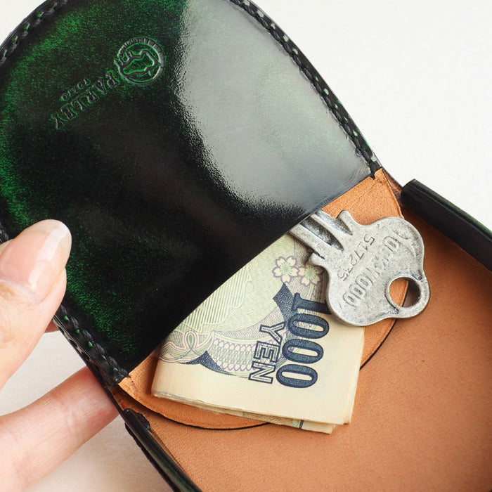 [3 colors] Leather workshop PARLEY “Parley Classic” horseshoe coin purse [PC-01] 