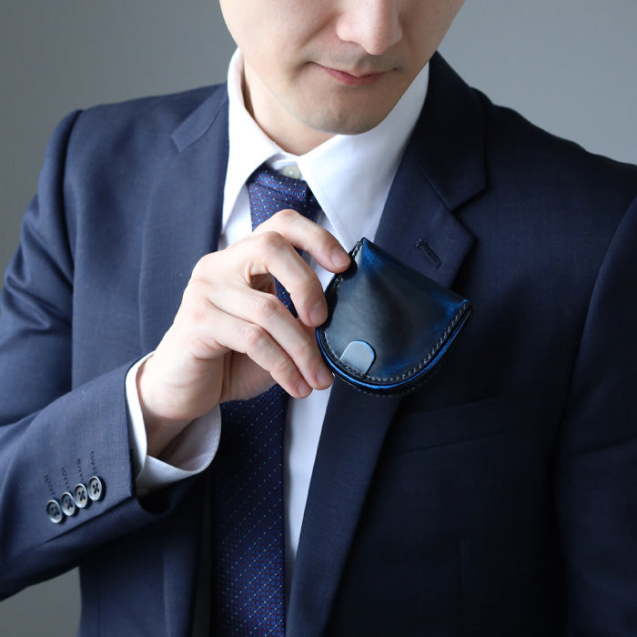 [3 colors] Leather workshop PARLEY “Parley Classic” horseshoe coin purse [PC-01] 