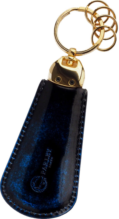 [3 colors] Leather Workshop PARLEY “Parley Classic” Shoehorn Keychain [PC-14] 