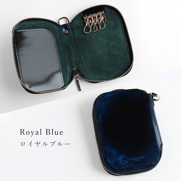 Leather Workshop PARLEY "Parley Classic" Smart Key Case Smart Key Holds 2 Keys, Up to 3 Keys Can Be Attached [PC-30] Tokyo Leather Wallet Leather Accessories Brand 