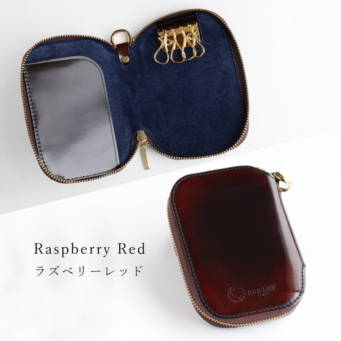 Leather Workshop PARLEY "Parley Classic" Smart Key Case Smart Key Holds 2 Keys, Up to 3 Keys Can Be Attached [PC-30] Tokyo Leather Wallet Leather Accessories Brand 
