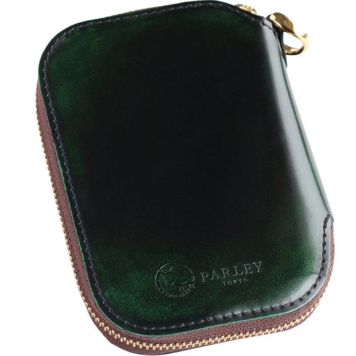 Leather Workshop PARLEY "Parley Classic" Smart Key Case Smart Key Holds 2 Keys, Up to 3 Keys Can Be Attached [PC-30] Tokyo Leather Wallet Leather Accessories Brand 