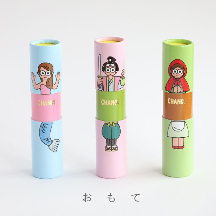 [3-pack] Taisei Shiki Seisakusho Cylinder-shaped Pocket Money Envelope POCHI-PON (Pochipon) CHANGE [POCHIP-CHANGE] Paper Goods Brand New Year's Money Gift Envelope Cute Pocket Money Envelope