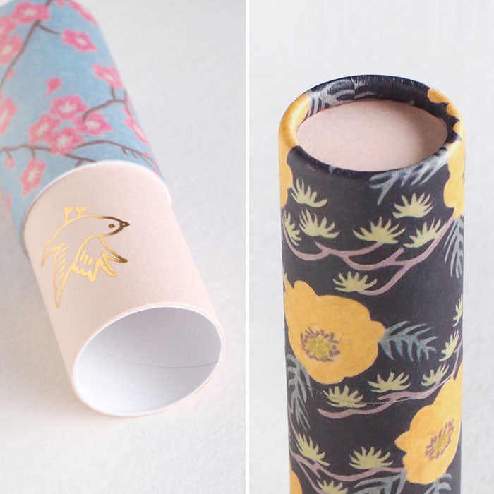 3本入り】大成紙器製作所 筒形 ポチ袋 POCHI-PON(ポチポン) 草花