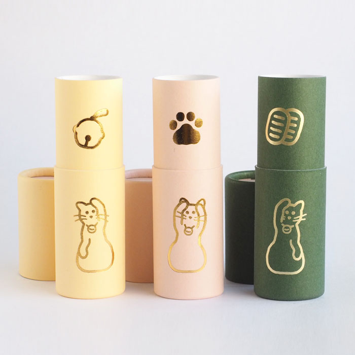 3本入り】大成紙器製作所 筒形 ポチ袋 POCHI-PON(ポチポン) 招き猫