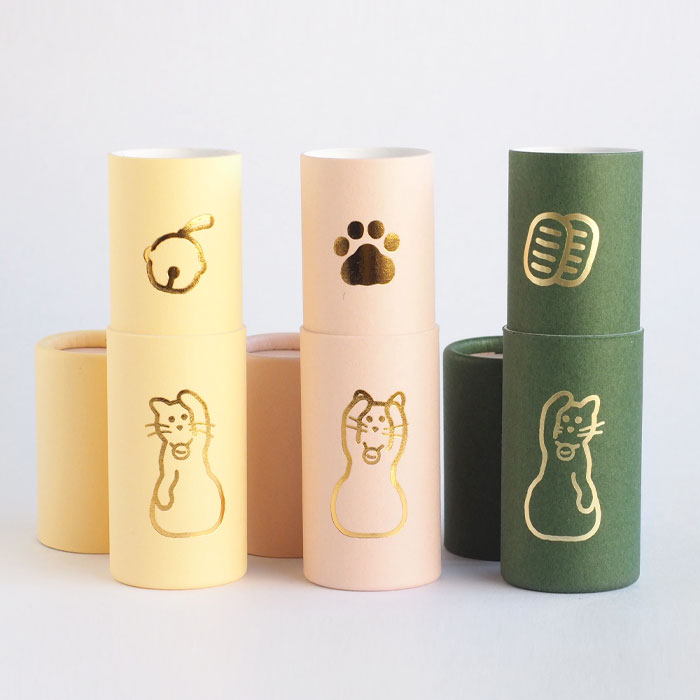 [3 pieces] Taisei Shiki Seisakusho Cylindrical Pochibukuro POCHI-PON (Pochipon) Lucky Cat [POCHIP-NEKO] New Year's Gift Celebration Japanese Pattern Cute Pochibukuro