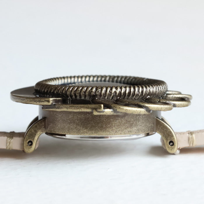 DEDEGUMO(デデグモ) 手作り 腕時計 カメオ時計 レディース [Q23-4] 京都 ハンドメイド ウォッチ ブランド