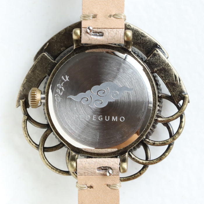 DEDEGUMO(デデグモ) 手作り 腕時計 カメオ時計 レディース [Q23-4] 京都 ハンドメイド ウォッチ ブランド