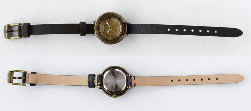 DEDEGUMO Handmade Watch Brass Tokei 5 S Size Ladies [Q23-4] Kyoto Handmade Watch Brand 