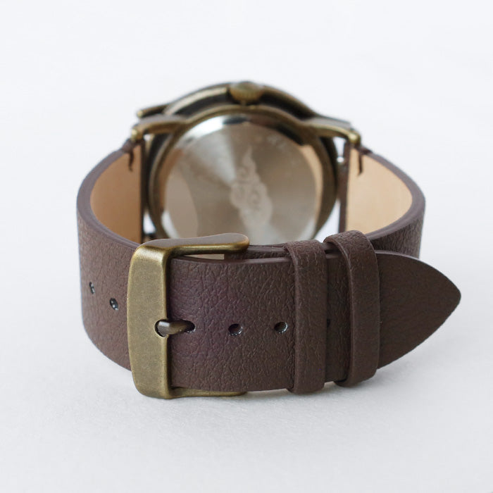 DEDEGUMO Handmade Watch Brass Tokei 5 M Size Men's Women's [Q31-2] Kyoto Kyoto Handmade Watch Brand 