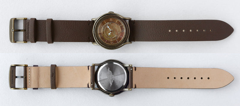 DEDEGUMO Handmade Watch Brass Tokei 5 M Size Men's Women's [Q31-2] Kyoto Kyoto Handmade Watch Brand 