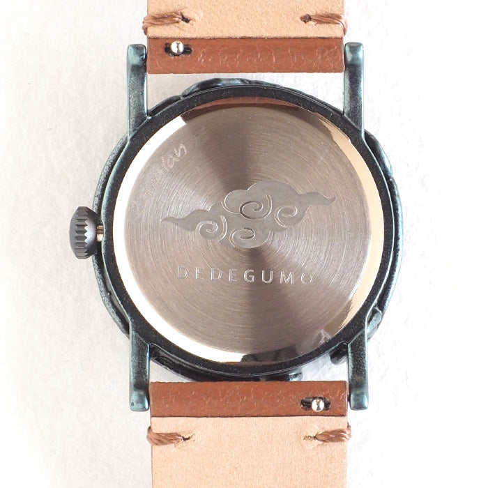 DEDEGUMO Handmade Watch Ferris Wheel Navy Men's Women's [Q31-2-NV] Kyoto Handmade Watch Brand 