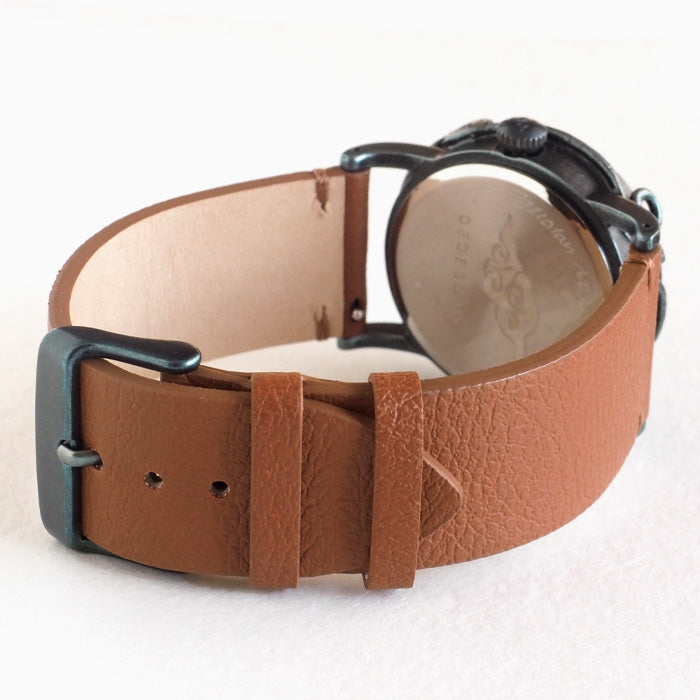 DEDEGUMO Handmade Watch Ferris Wheel Navy Men's Women's [Q31-2-NV] Kyoto Handmade Watch Brand 