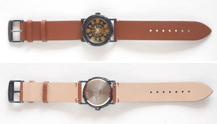 DEDEGUMO Handmade Watch Ferris Wheel Navy Men's Women's [Q31-2-NV] Kyoto Handmade Watch Brand 