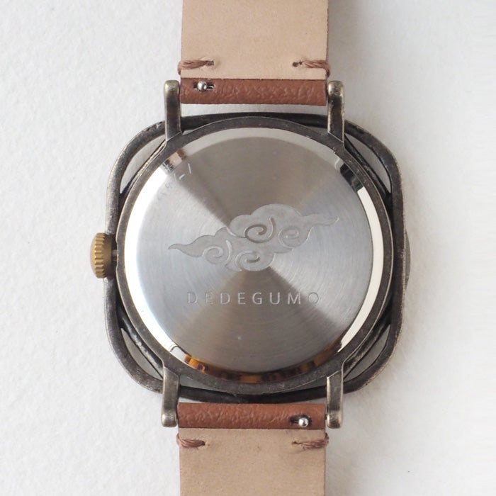 DEDEGUMO Handmade Watch - Carp and Ripples, Gold - Men's &amp; Women's [Q41-1-GD] - Kyoto Handmade Watch Brand