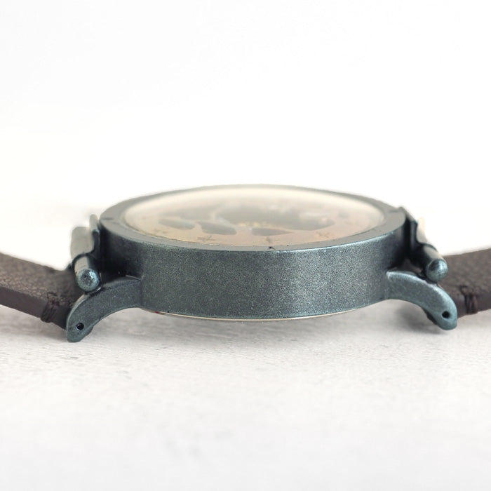 DEDEGUMO(デデグモ) 手作り 腕時計 水藻 グリーン メンズ レディース 男女兼用 [Q41-10-GR] 京都 ハンドメイド ウォッチ ブランド