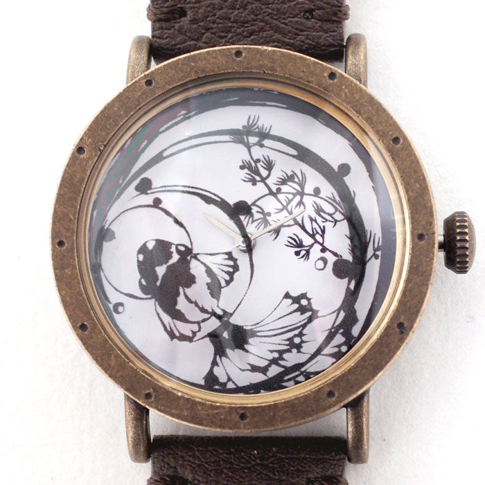 DEDEGUMO Handmade Watch - Autumn Serenade - Men's & Women's [Q41-12] Kyoto Handmade Watch Brand
