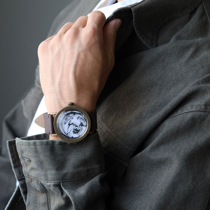 DEDEGUMO Handmade Watch - Autumn Serenade - Men's & Women's [Q41-12] Kyoto Handmade Watch Brand